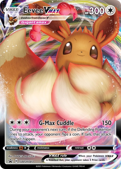 Pokémon TCG: Eevee VMAX #swsh 087 Pokemon SV Black Star Promos Pokémon TCG: Eevee VMAX #swsh 087 Pokemon SV Black Star Promos