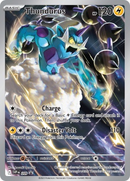 Pokémon TCG: Thundurus #svp 209 Pokemon SV Black Star Promos