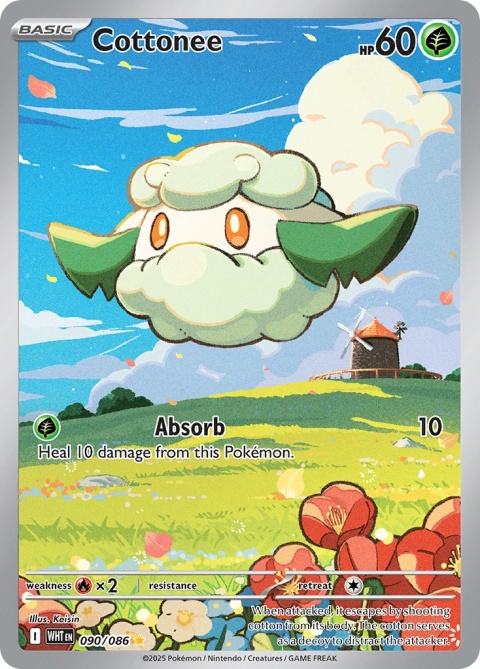 Pokémon TCG:Cottonee # 090 Pokemon White Flare Pokémon TCG:Cottonee # 090 Pokemon White Flare