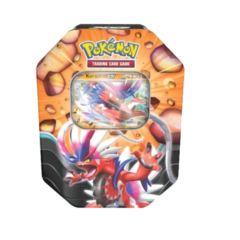 Pokémon TCG: Slashing Legends Tin - Koraidon ex Pokémon TCG: Slashing Legends Tin - Koraidon ex