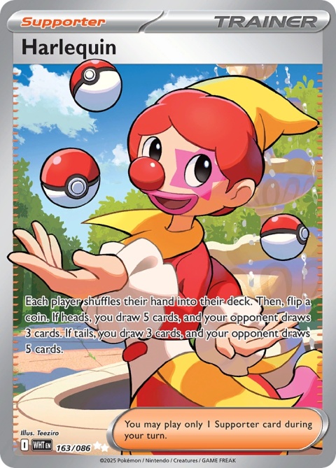 Pokémon TCG: Harlequin # 163 Pokemon White Flare Pokémon TCG: Harlequin # 163 Pokemon White Flare