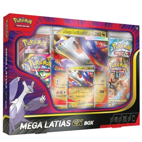 Pokémon TCG: Mega Latias ex Box (PREORDER) Pokémon TCG: Mega Latias ex Box (PREORDER)