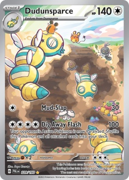 Pokémon TCG : Dudunsparce #229 Pokemon Paldea Evolved
