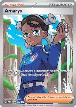 Pokémon TCG: Amarys #132 Pokemon Prismatic Evolutions