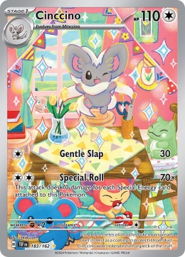 Pokémon TCG : Cinccino #183 Pokemon Temporal Forces