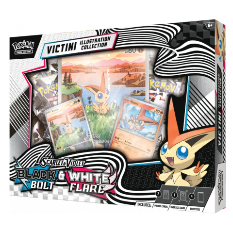 Pokémon TCG: Scarlet & Violet - White Flare & Black Bolt - Unova Victini Illustration Collection Pokémon TCG: Scarlet & Violet - White Flare & Black Bolt - Unova Victini Illustration Collection