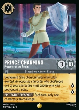 Disney Lorcana - Whispers in the Well - Prince Charming - Protector of the Realm
