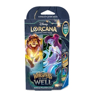 Disney Lorcana: Whispers in the Well Starter Deck (Amber & Emerald)