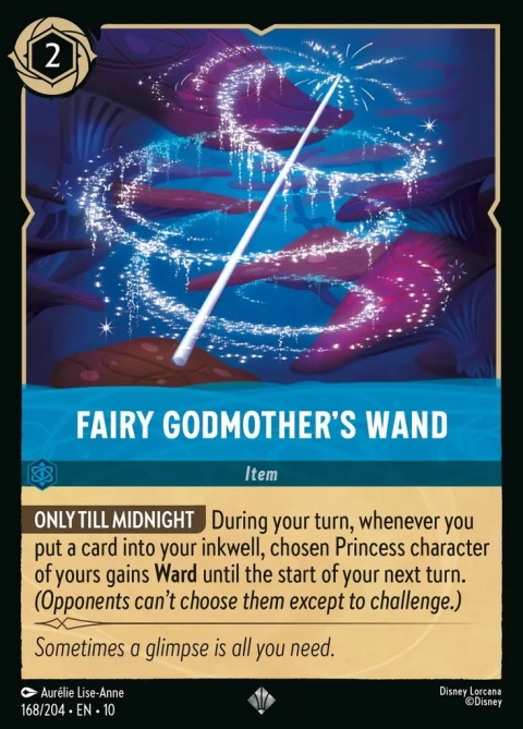 Disney Lorcana - Whispers in the Well - Fairy Godmother's Wand