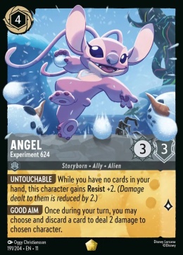 Disney Lorcana - WinterSpell - Angel - Experiment 624
