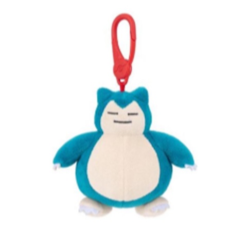 POKEMON Clip On Seria 14, Snorlax pluszak, 9 cm