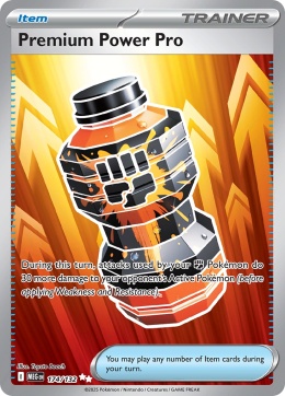 Pokémon TCG: Premium Power Pro #174 Pokemon Mega Evolution