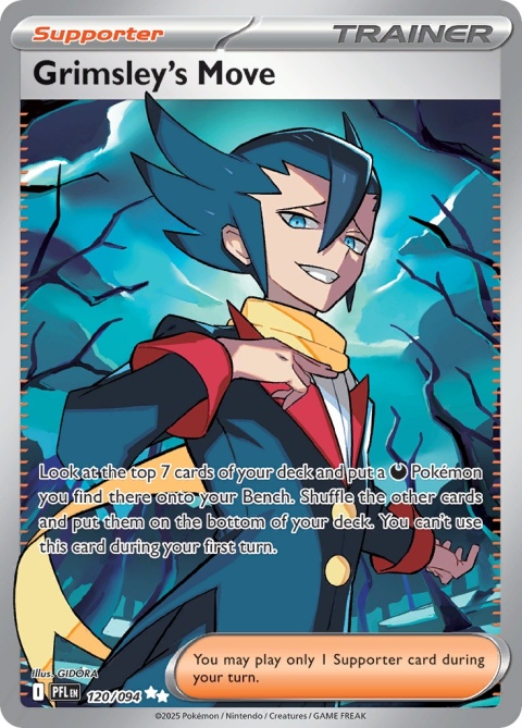 Pokémon TCG: Grimsley's Move #120 Pokemon Phantasmal Flames