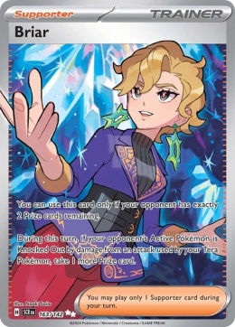 Pokémon TCG: Briar #163 Pokemon Stellar Crown