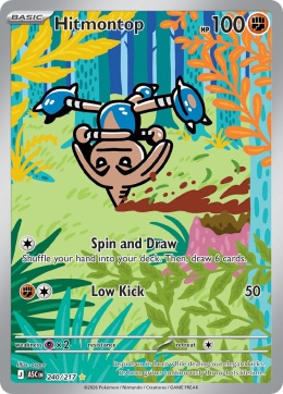 Pokémon TCG: Hitmontop# 240 Pokemon Ascended Heroes