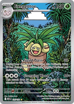 Pokémon TCG: Exeggutor #135 Pokemon Mega Evolution