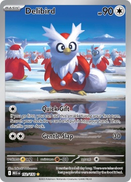 Pokémon TCG: Delibird #152 Pokemon Mega Evolution