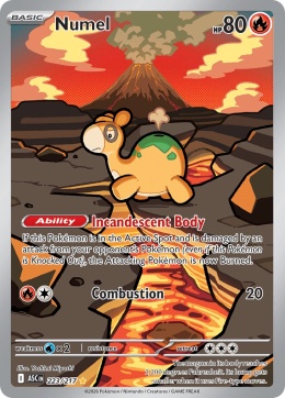 Pokémon TCG: Numel # 223 Pokemon Ascended Heroes