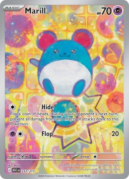 Pokémon TCG: Marill# 232 Pokemon Ascended Heroes