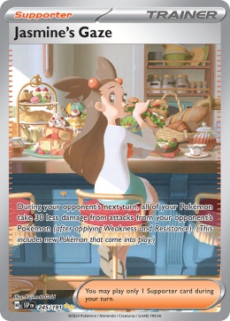 Pokémon TCG : Jasmine's Gaze #245 Pokemon Surging Sparks