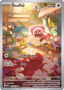 Pokémon TCG: Stufful #154 Pokemon Mega Evolution