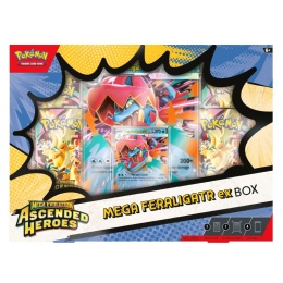 Pokémon TCG: Mega Evolution - Ascended Heroes - Mega Feraligatr ex Box