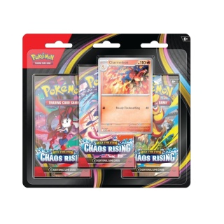 Pokémon TCG: Mega Evolution - Chaos Rising - 3-Pack Blister