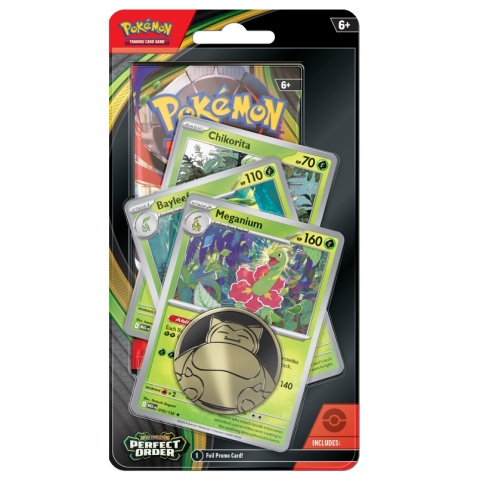 Pokémon TCG: Mega Evolution - Perfect Order - Premium Checklane Blister:Meganium