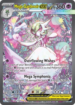 Pokémon TCG: Mega Gardevoir ex #178 Pokemon Mega Evolution