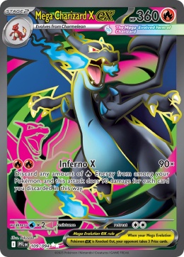 Pokémon TCG: Mega Charizard#109 Pokemon Phantasmal Flames