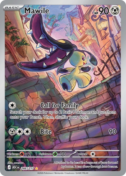 Pokémon TCG: Mawile# 246 Pokemon Ascended Heroes