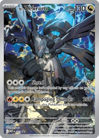 Pokémon TCG: N's Zekrom #MEP 031 Pokemon MEP Black Star Promos