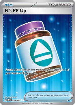 Pokémon TCG: N's PP Up# 262 Pokemon Ascended Heroes