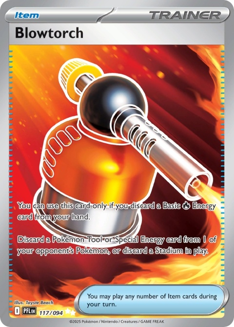 Pokémon TCG: Blowtorch#117 Pokemon Phantasmal Flames