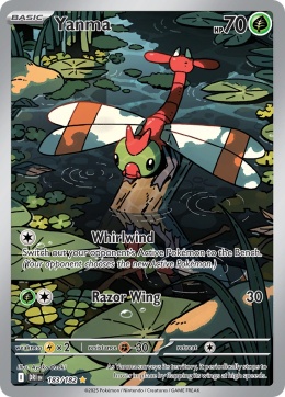 Pokémon TCG: Yanma #183 Pokemon Destined Rivals