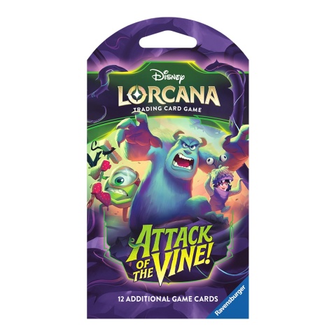 Disney Lorcana - Attack of the Vine! - Sleeved Booster Pack (Preorder)