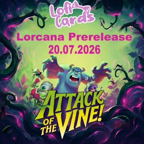 Disney Lorcana - Attack of the Vine! - Prerelease [20.07]