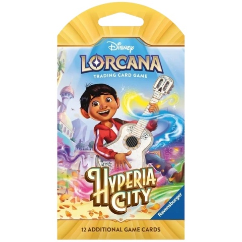 Disney Lorcana - Hyperia City Sleeved Booster Pack (Preorder)
