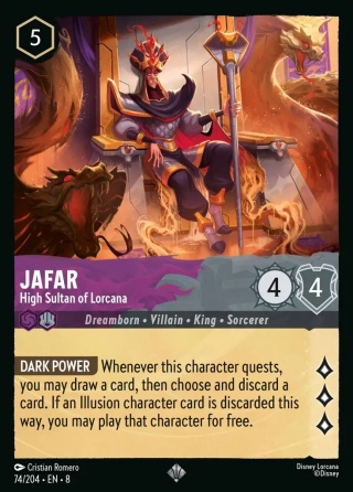 Disney Lorcana - Reign of Jafar - Jafar - High Sultan of Lorcana
