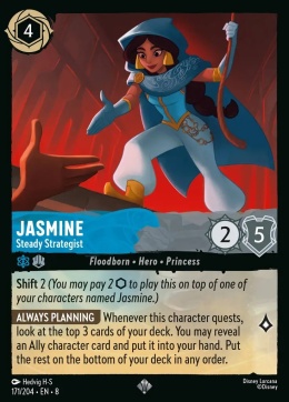 Disney Lorcana - Reign of Jafar - Jasmine - Steady Strategist