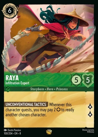 Disney Lorcana - Reign of Jafar - Raya - Infiltration Expert