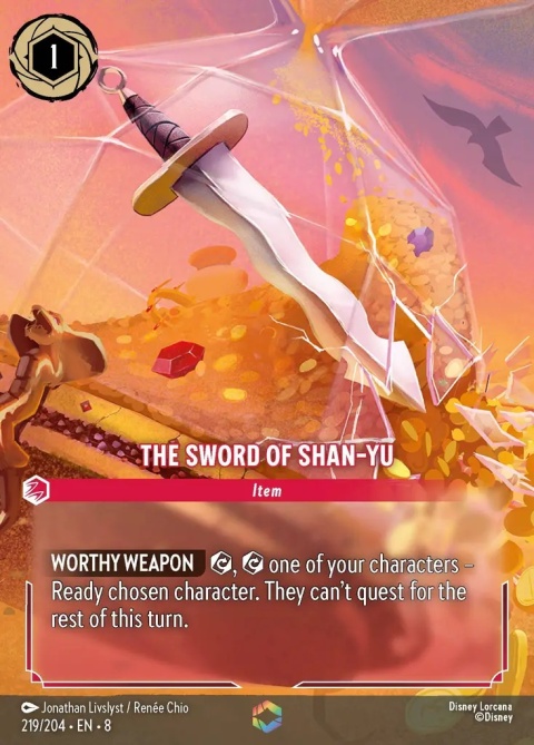 Disney Lorcana - Reign of Jafar - The Sword of Shan-Yu