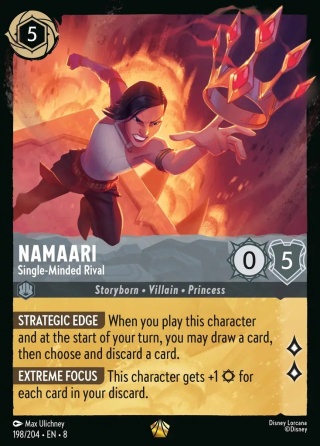 Disney Lorcana - Reign of Jafar - Namaari - Single-Minded Rival