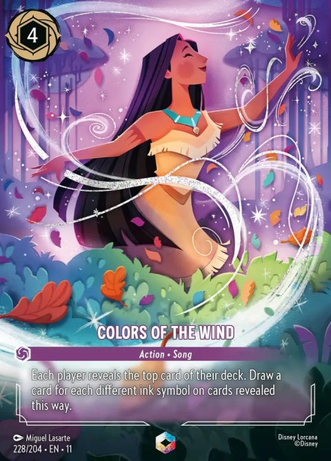 Disney Lorcana - WinterSpell - Colors of the Wind