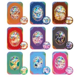 Pokémon Crystal Gathering Eeveelution Collectible Gift Box China (CSV9.5)