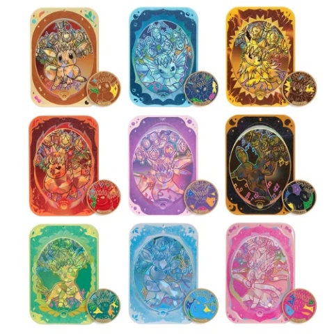 Pokémon Crystal Gathering Eeveelution Collectible Gift Box China (CSV9.5)