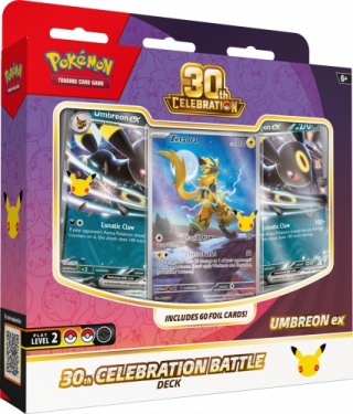 Pokémon TCG: 30th Celebration - Battle Deck - Umbreon ex