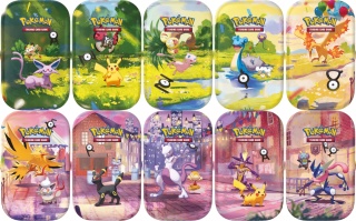 Pokémon TCG: 30th Celebration - Mini Tin - MIX Display (10)