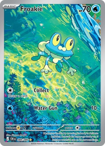 Pokémon TCG : Froakie #088 Pokemon Chaos Rising