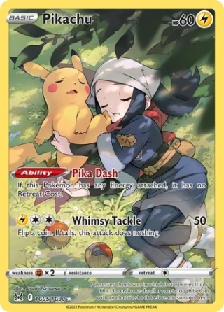 Pokémon TCG: Pikachu #Tg05 Pokemon Lost Origin